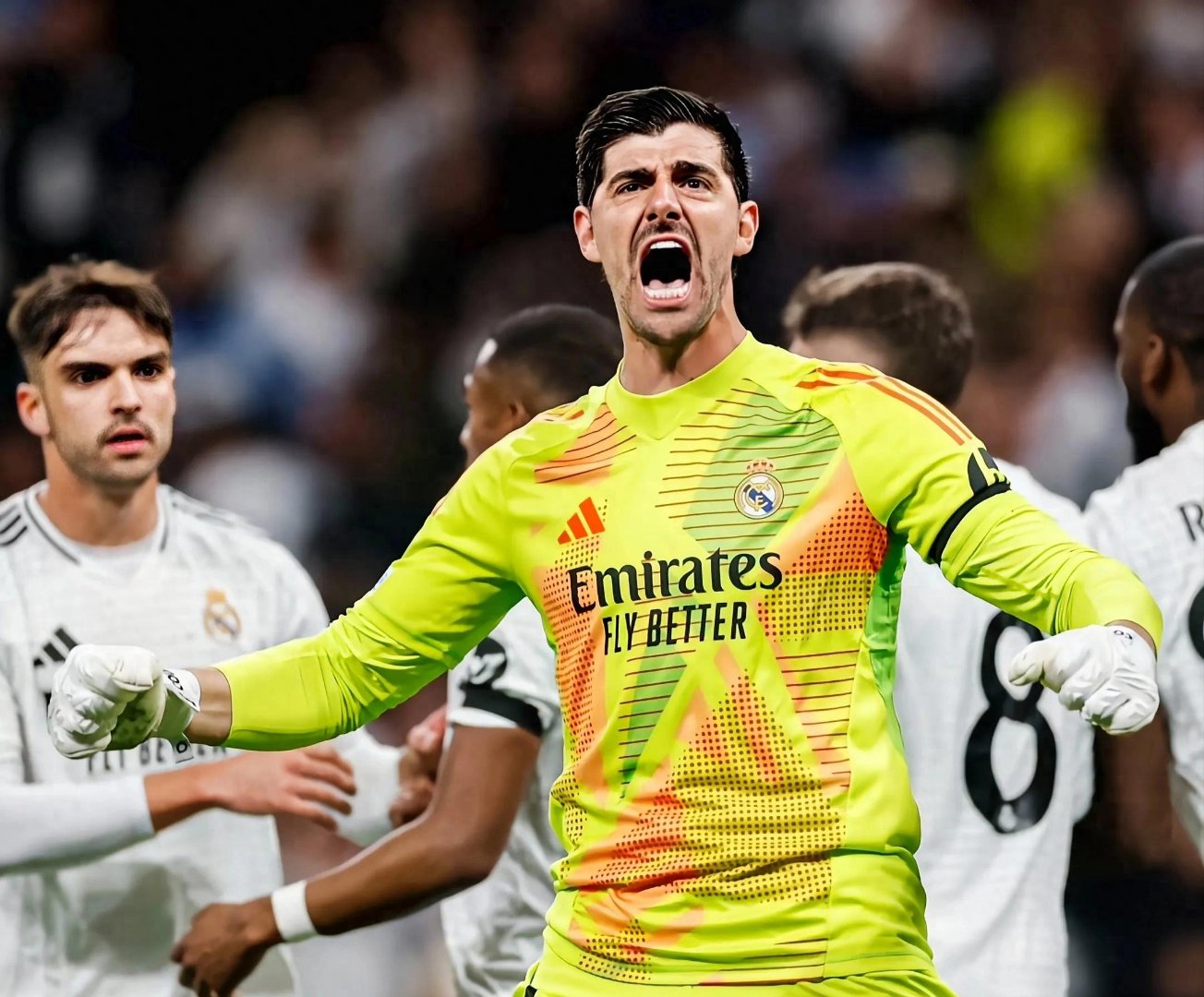 皇马豪取六连胜，稳坐欧冠八强宝座的简单介绍